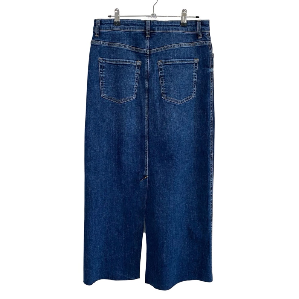 COO? Zara - High Waisted Denim Skirt - L - Picture 6 of 11
